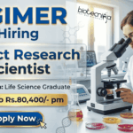 PGIMER Recruitment 2026 offers high-paying Research Scientist Jobs in life science research