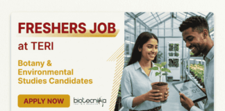Apply for Research Jobs at TERI. Explore Botany Jobs and Project Associate Jobs in Environmental Science, GIS, and Sustainability in Delhi.