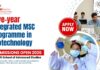 TERI School of Advanced Studies | Five-year Integrated Msc Programme in Biotechnology | Apply Online