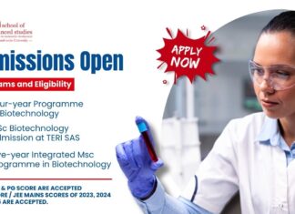 Biotechnology Bsc / Msc Admissions 2026 & Course Details: Why TERI SAS is a Top Choice for Life Sciences
