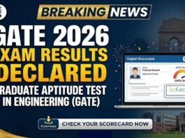 GATE 2026 Results Out – Check Your Score Now GATE Exam 2026 Results