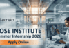 Bose Institute Summer Internship 2026 | Life Science & Research Internship Bose Institute Summer Internship 2026 life science research internship for MSc students in India