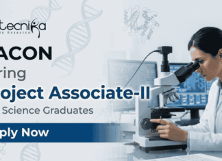 SACON Recruitment 2026 for Project Associate Role | Apply Now SACON Recruitment 2026 Project Associate Research Jobs for Life Science candidates