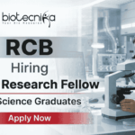 Research Jobs RCB Recruitment 2026 SRF Vacancy for Life Science candidates