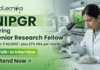 SRF Jobs NIPGR Recruitment 2026 Research Jobs Walk-in Delhi