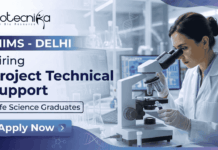 Scientist Job 2026 at AIIMS New Delhi | Biology & Life Sciences Apply Now Scientist Job AIIMS Recruitment 2026 Biotechnology Job Delhi