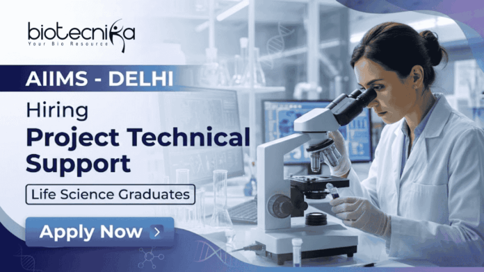 Scientist Job AIIMS Recruitment 2026 Biotechnology Job Delhi Scientist Job AIIMS Recruitment 2026 Biotechnology Job Delhi