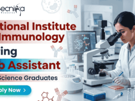 Life Science Jobs at NII Recruitment 2026 – Lab Assistant Job | Apply Now Life Science Jobs at NII Recruitment 2026 for Lab Assistant Job in Delhi