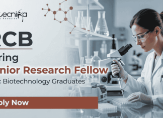 JRF Recruitment 2026 at RCB for Biotechnology Job | Apply Now JRF Recruitment 2026 RCB Recruitment Biotechnology Job Faridabad