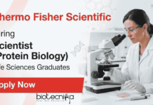 Freshers MSc Jobs – Life Sciences Apply for Scientist Role at Thermo Fisher Thermo Fisher Scientific Jobs for Life Science Students – Scientific Jobs in Biotechnology