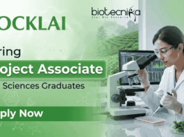 Project Associate Job Tocklai Vacancy Life Science Jobs Tea Research Association Recruitment