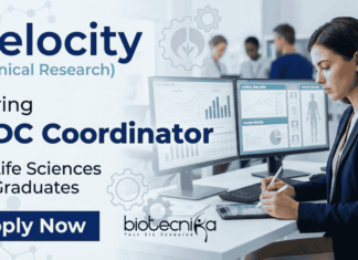 Life Science Jobs at Velocity – EDC Coordinator Role | Apply Now Life science jobs EDC Coordinator velocity careers Clinical research jobs clinical trial data management role