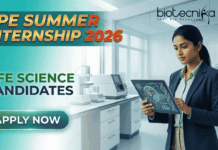 IIPE Summer Internship 2026 – Life Science Internship & STEM internships for pre-final year students at Visakhapatnam