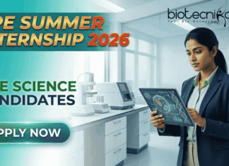IIPE Summer Internship 2026 – Life Science Internship & STEM internships for pre-final year students at Visakhapatnam