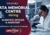 Research Jobs at Tata Memorial Centre under TMC Recruitment for Life Science Jobs