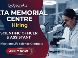 Research Jobs | TMC Recruitment 2026 Life Science Jobs | Earn upto Rs.56,100 | Apply Now Research Jobs at Tata Memorial Centre under TMC Recruitment for Life Science Jobs