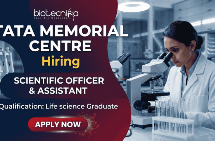 Research Jobs | TMC Recruitment 2026 Life Science Jobs | Earn upto Rs.56,100 | Apply Now Research Jobs at Tata Memorial Centre under TMC Recruitment for Life Science Jobs