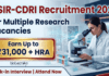 Life Science Research Jobs at CSIR-CDRI | Walk-in | Earn Up to ₹31,000 + HRA CDRI Recruitment 2026: Walk-in for Life Science Research Jobs in Lucknow