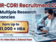 Life Science Research Jobs at CSIR-CDRI | Walk-in | Earn Up to ₹31,000 + HRA CDRI Recruitment 2026: Walk-in for Life Science Research Jobs in Lucknow