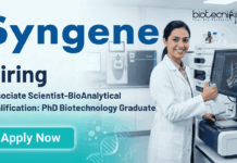 Scientist Job at Syngene Careers | Biotechnology Jobs | Apply Now Scientist Job at Syngene Careers | Biotechnology jobs for PhD professionals