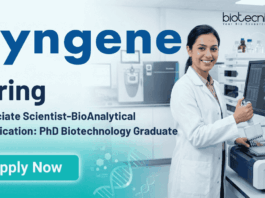 Scientist Job at Syngene Careers | Biotechnology Jobs | Apply Now Scientist Job at Syngene Careers | Biotechnology jobs for PhD professionals