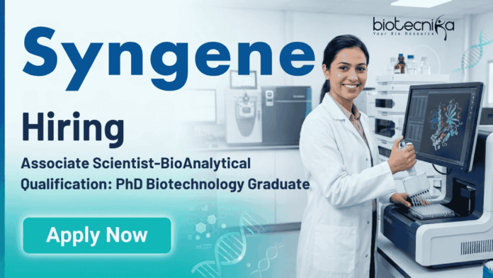 Scientist Job at Syngene Careers | Biotechnology jobs for PhD professionals Scientist Job at Syngene Careers | Biotechnology jobs for PhD professionals