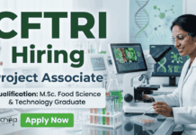 Project Associate Job at CFTRI 2026 | Food Technology Research Role | Apply Now Project Associate Job opportunity under cftri recruitment in Food Technology jobs