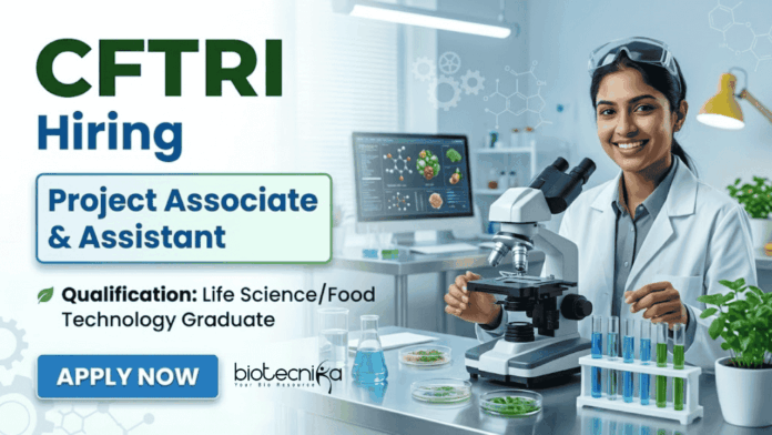 Research Jobs open under CFTRI recruitment for Food Technology jobs – Apply Now Research Jobs open under CFTRI recruitment for Food Technology jobs – Apply Now
