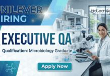 Microbiology Jobs at Unilever | QA Jobs Opportunity | Apply Now Unilever Jobs for Executive QA | Microbiology Jobs Opportunity