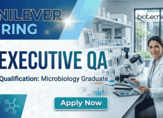 Microbiology Jobs at Unilever | QA Jobs Opportunity | Apply Now Unilever Jobs for Executive QA | Microbiology Jobs Opportunity