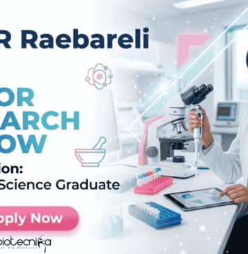 SRF Jobs at NIPER Raebareli Recruitment | Life Science Research Opportunity | Apply Now SRF Jobs open at NIPER Raebareli Recruitment for Life Science Research candidates