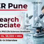 IISER Pune recruitment for Research Associate jobs in Life sciences research