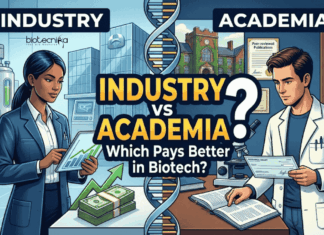 Industry vs Academia: Which Pays Better in Biotech? Biotechnology jobs in industry vs. academia: a clear look at biotech research salaries and the highest-paying biotech career options.