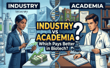 Industry vs Academia: Which Pays Better in Biotech? Biotechnology jobs in industry vs. academia: a clear look at biotech research salaries and the highest-paying biotech career options.