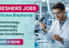 Apply for Freshers Quality Assurance Jobs at Vickro Biopharma. BSc/ MSc Male Candidates Start your Career in Life Sciences in Hyderabad.