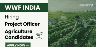 WWF India is Recruiting | Bachelor’s / Master’s Can Apply Now for Agriculture Jobs WWF India Recruitment Announced for Project Officer Role. Apply for Agriculture Jobs in Sustainable Agriculture and Conservation
