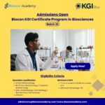 Biocon Batch 32 KGI Certificate Program