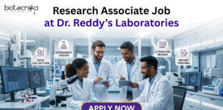 Research Associate Job at Dr. Reddy’s Laboratories. Biotechnology & Biochemistry Candidates, Apply Now. Job in Hyderabad.