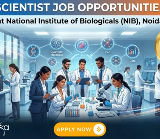 Scientist Job at National Institute of Biologicals. Life Sciences Candidates, Apply Now. Earn Up to Rs 1,42,400 per month.
