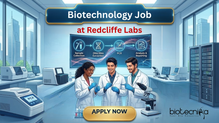Biotechnology Job at Redcliffe Labs. Apply Now For Accessioning Officer Position. Job Opportunity in Guwahati, Assam. Biotechnology Job at Redcliffe Labs. Apply Now For Accessioning Officer Position. Job Opportunity in Guwahati, Assam.