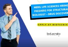 Freshers Computational Biology Jobs | Freshers Bioinformatics Jobs | Freshers Jobs at Meril