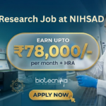 Research Job at NIHSAD (National Institute of High Security Animal Diseases). Life Sciences Candidates, Apply Now and Earn Upto ₹78,000/-