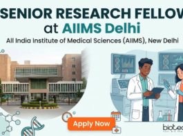 Senior Research Fellow at AIIMS Delhi. Life Sciences Candidates, Apply Now for working on Projects in Department of Pathology.
