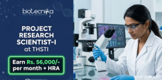 Scientist Job at BRIC-THSTI. Post-graduate Life Sciences Candidates, Apply Now and Earn Rs. 56,000/- per month.