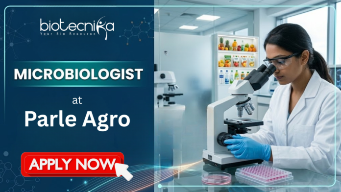 Microbiologist Job at Parle Agro Pvt Ltd. Work on QA & trend analysis. Microbiology Candidates, Apply Now for this Microbiology Job. Microbiologist Job at Parle Agro Pvt Ltd. Work on QA & trend analysis. Microbiology Candidates, Apply Now for this Microbiology Job.
