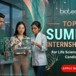 Top Summer Internships 2026 in Biotech & Life Sciences. Explore active Research Internship programs. Grab Your Spot Before Deadlines!