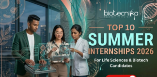 Top Summer Internships 2026 in Biotech & Life Sciences. Explore active Research Internship programs. Grab Your Spot Before Deadlines!