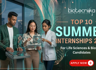 Top Summer Internships 2026 in Biotech & Life Sciences. Explore active Research Internship programs. Grab Your Spot Before Deadlines!