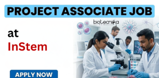 Project Associate Job at BRIC-inStem. Life Sciences Candidates, Apply Now. Job Opportunity in Bangalore, India.