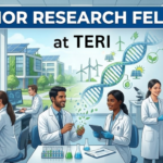 Senior Research Fellow at TERI. Biotechnology, Microbiology, Molecular Biology, or related Life Sciences Candidates, Apply Now.